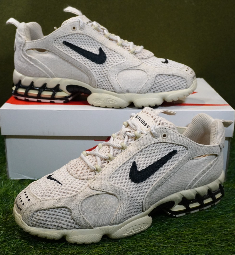 Nike Air Zoom Spiridon Cage 2 'Stussy Fossil' (Size 11) Super Clean/VNDS/OG All