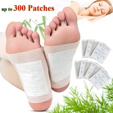 50-300pcs Foot Detox Patches Pads Toxins Deep Cleansing Herbal Organic Slimming