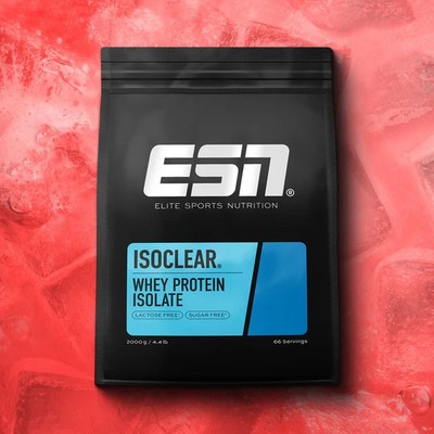 ESN Isoclear Whey Protein Isolate Fresh Cherry 2000g  MHD 31.01.2027
