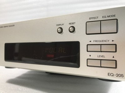ONKYO EQ-205 オーディオ機器 ONKYO EQ-205 グライコ - YouTube