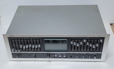 JVC SEA-80 Multi-Voltage Stereo Graphic Equalizer Powers On AS IS