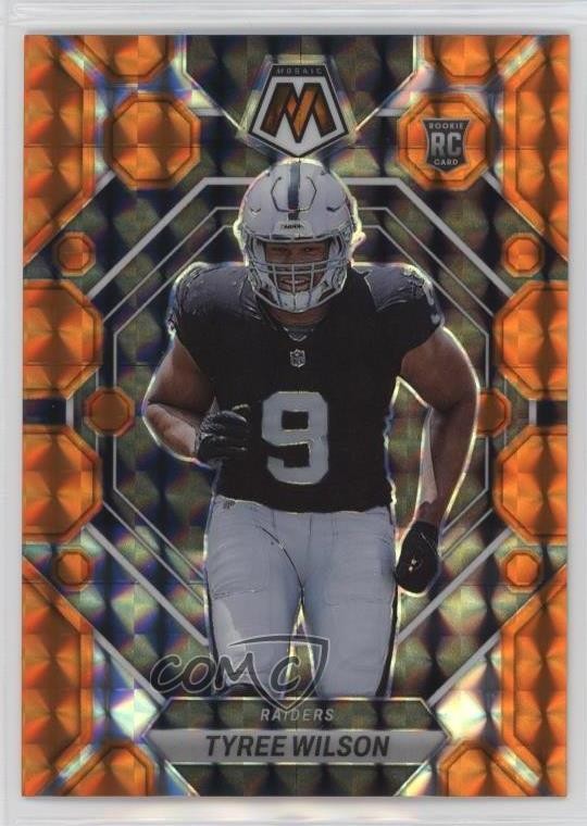 2023 Panini Mosaic Rookies Orange Mosaic Prizm 135/199 Tyree Wilson #372 0sc9
