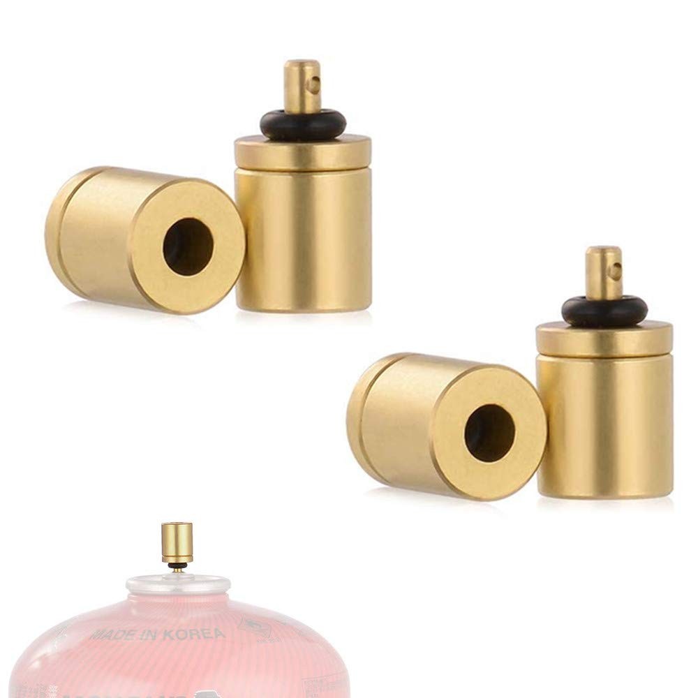4pc Outdoor Camping Gas Refill Adapters for Stove Burner Butane Connectors