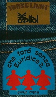WELCHER SCHEINWERFER OHNE EURIDIKE?.. ENGELY GLADYS CAPITOL 1978 YOUNG LIGHT BROSSURA