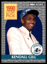 1990-91 NBA Hoops - 1990 Lottery Pick Kendall Gill #394 (RC)