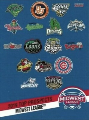 2019 Midwest League Top Prospects (Pick Your Cards)