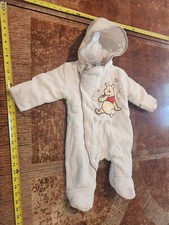 Disney Winnie the Pooh Tigger Baby Cotton Zip Footed Pajamas 6M - 9M S79