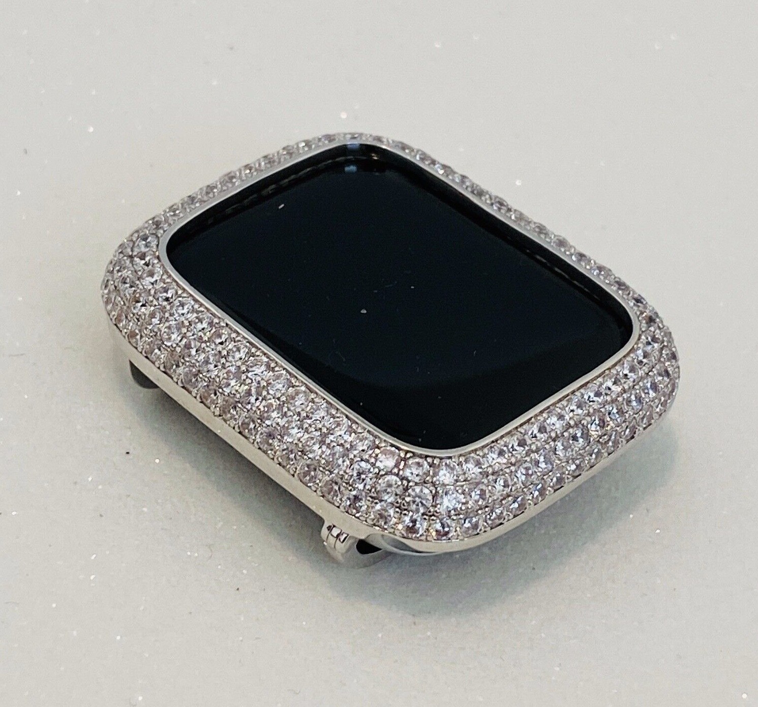 sterling silver apple watch case