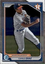 2024 BOWMAN PROSPECT CHROME HOUSTON ASTROS - CAMILO DIAZ #BCP-135
