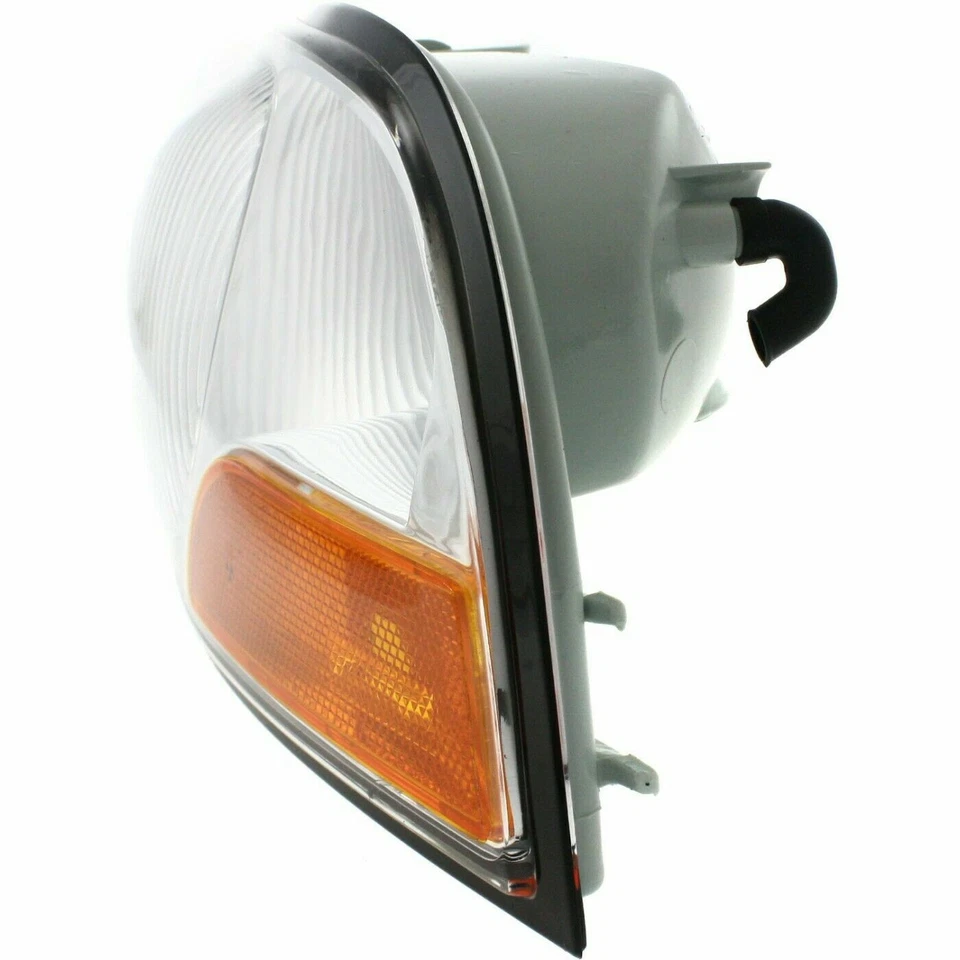 Lente y carcasa de lámpara de esquina lateral izquierda para 99-02 Mercury Villager Nissan Quest Foto 3 de 4