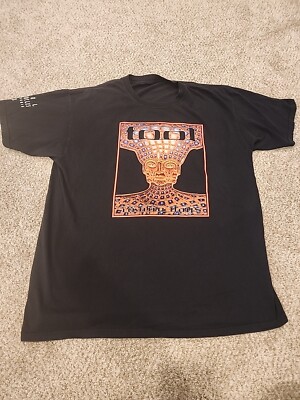 Tool 10000 Days 2006 Band 2-Sided Tour T-shirt Los Angeles California 