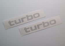 New Toyota Turbo Logo Decal 5.25 Inch Pair Celica Supra Mr2 Corolla Ae86 Trd