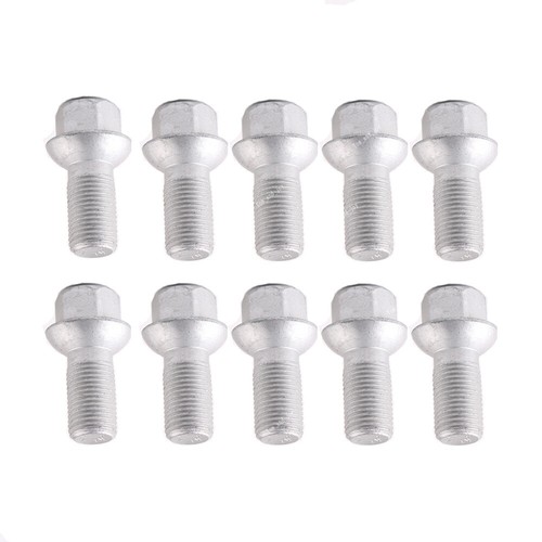 Qty10 Wheel Lug Bolts Nuts Fits MercedesBenz W204 C209 E350 SL50 