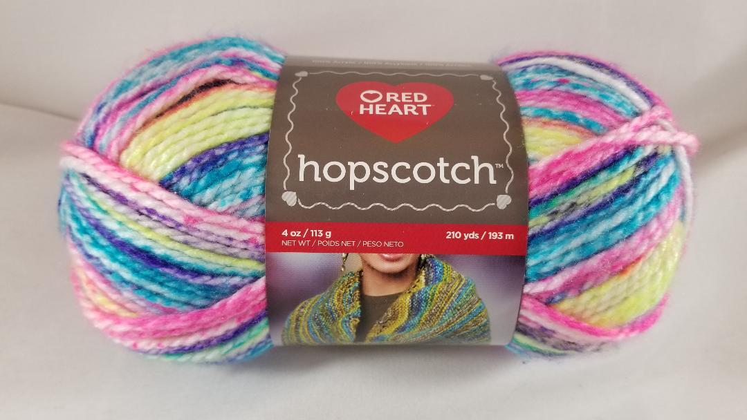 Red Heart Yarn Hopscotch 100 Acrylic 210y 4oz eBay