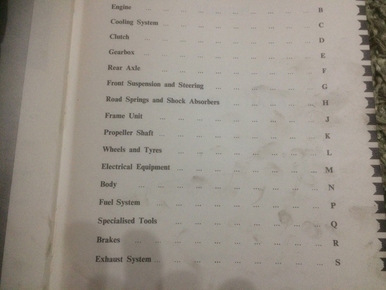 STANDARD VANGUARD SERIES III SERVICE INSTRUCTION MANUAL -FACTORY WORKSHOP MANUAL image 3