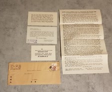 TAIWAN SOCIETY OF HOLY LOVE COVER &LETTER CIRCULED SEND TO W GERMANY