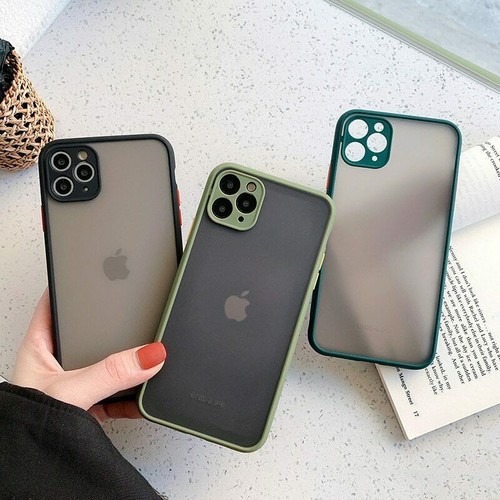 Hülle für iPhone 14 13 Pro Max Mini + stoßfeste HARTE Rückseite Abdeckung Silikon Stoßstange - Bild 8 von 24