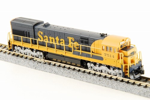 KATO N-Scale 176-0932 GE U23C AT&SF #7514 Santa Fe calibre N raro hecho en Japón | Condition: Used