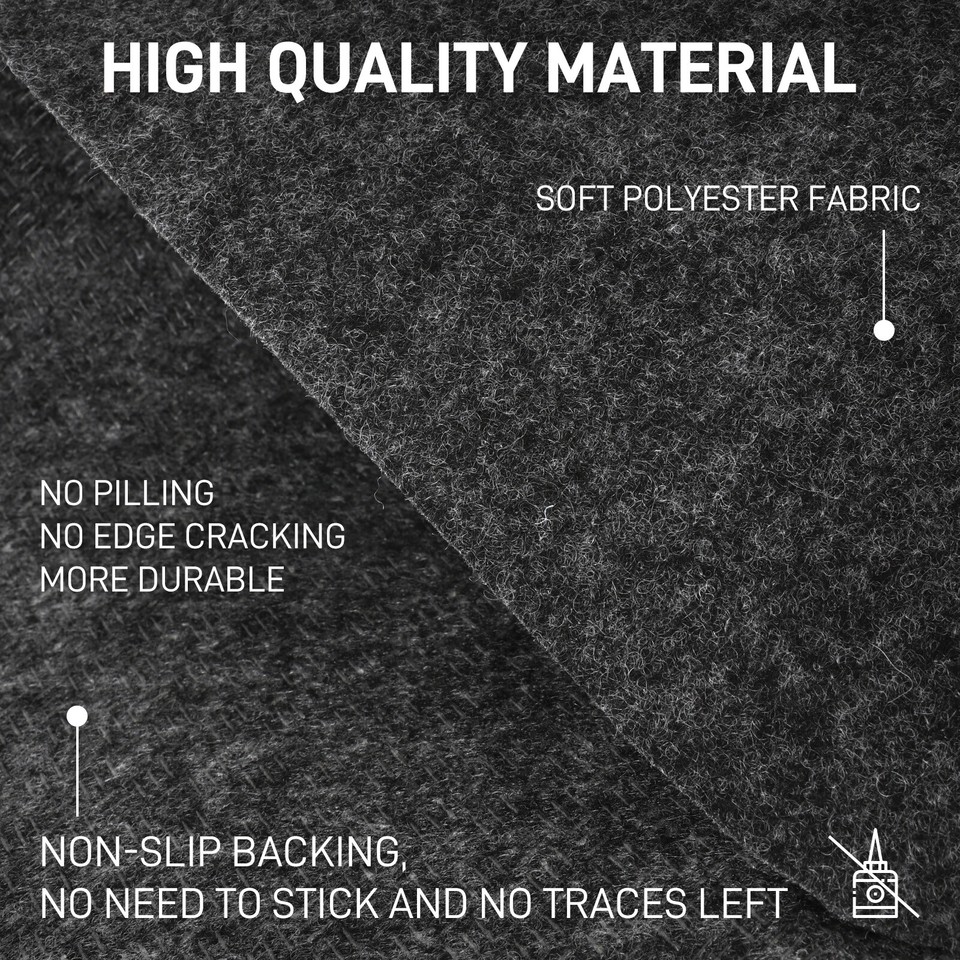 Durable Indoor Commercial Industrial HeavyDuty AntiSlip Floor Grey 47