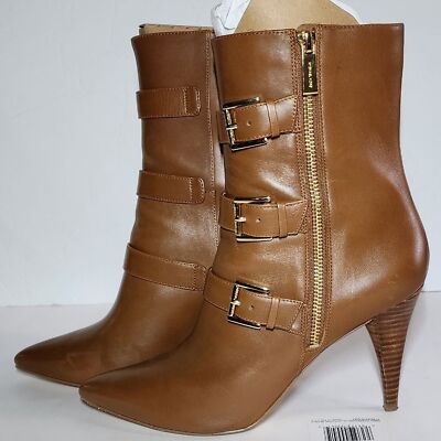 Michael Kors Leather Lori Bootie  mid-calf boots /  8.5M