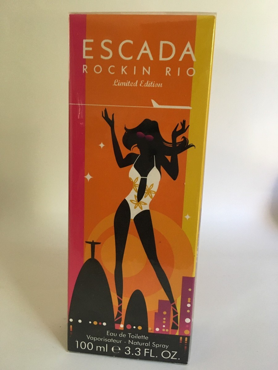 Escada ROCKIN RIO Limited Edition 3.3oz EDT Spray, Women, 100