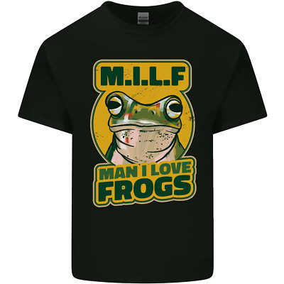 T-Shirt MILF Man I Love Frogs Kinder