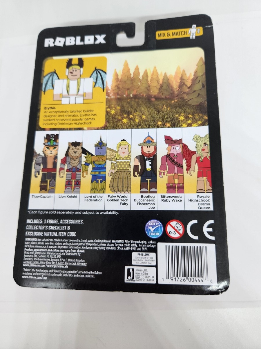 Erythia Roblox Celebrity Series Toy New Factory Exclusive Virtual  Code - Main Image