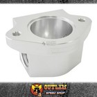 AEROFLOW BILLET REMOTE THERMOSTAT HOUSING -12AN PORTS SILVER - AF64-3043S