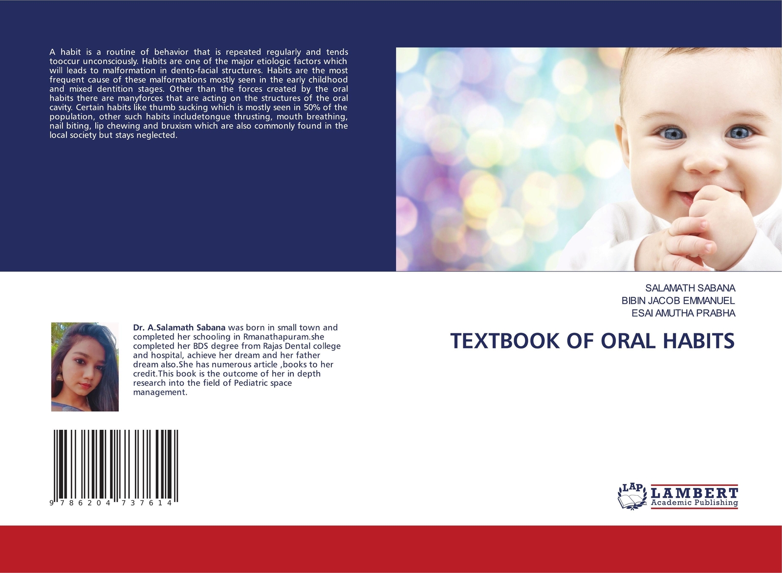 Thumbnail - Salamath Sabana (u. A.) | Textbook Of Oral Habits | Taschenbuch |