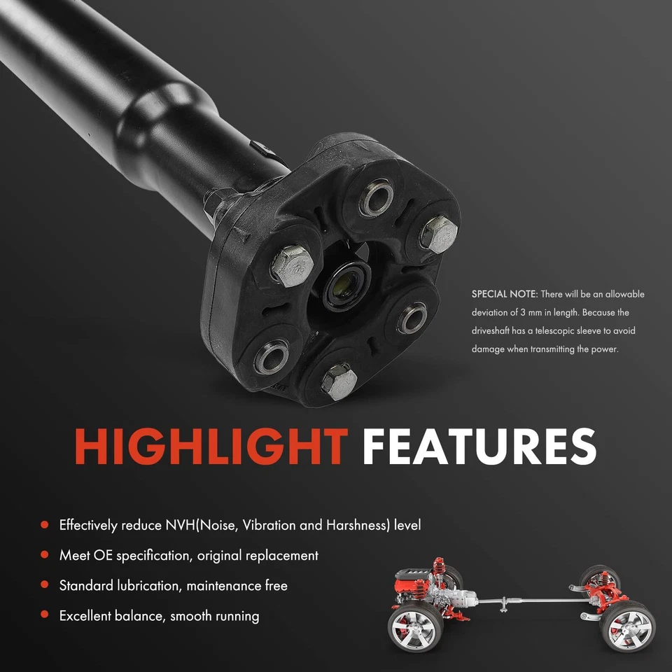 Conjunto de eje de transmisión trasero para Hyundai Genesis 2012-2014 4,6 L 5,0 L tracción trasera Foto 4 de 4