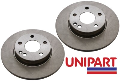 Unipart Brake Disc Set GBD1698 Solid 276mm 5 Hole Front for a Car  