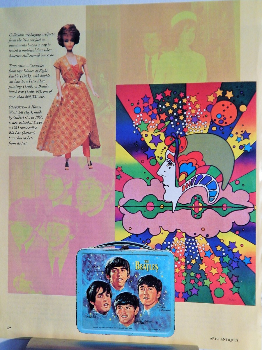 ピーターマックス petermax ビートルズ Beatles ポスター