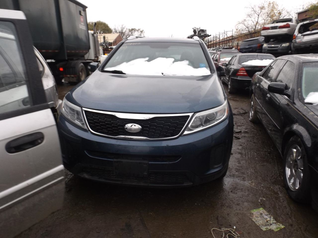 Passenger Side View Mirror Power Turn Signal Fits 11-15 SORENTO 1493641