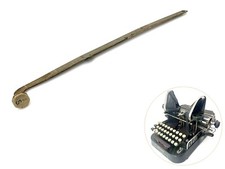 Original S Key for Oliver No.3 Typewriter Antique Part No.4 Keytop Keyboard thumbnail