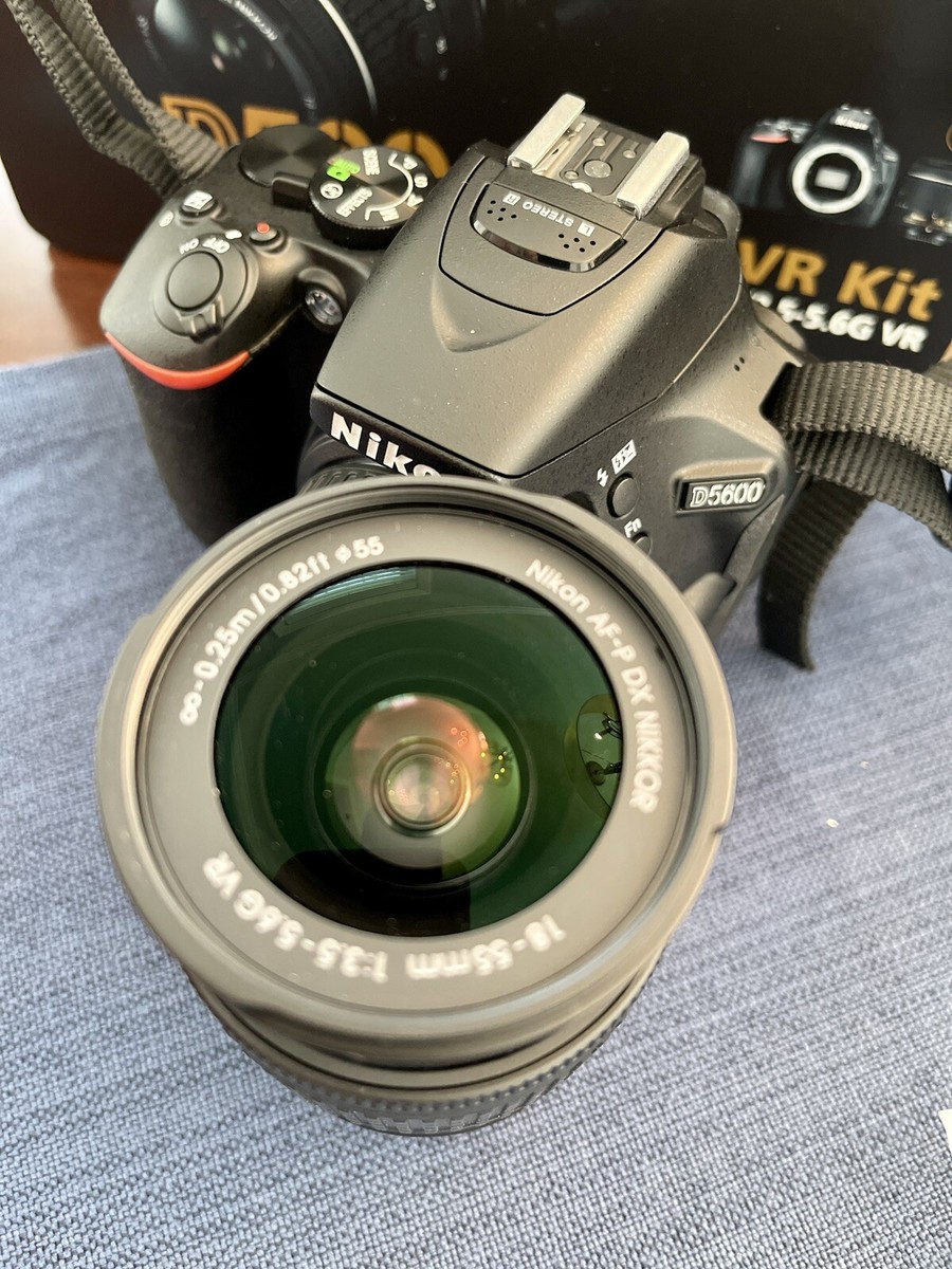 Nikon　D5600 18-55VR Kit Nikon D5600 DSLR Camera + AF:S DX 18:55mm VR Lens Kit +