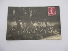 CPA OISE 60 CHAMONT LA MEUTE EQUIPAGE VALON EN PROMENADE