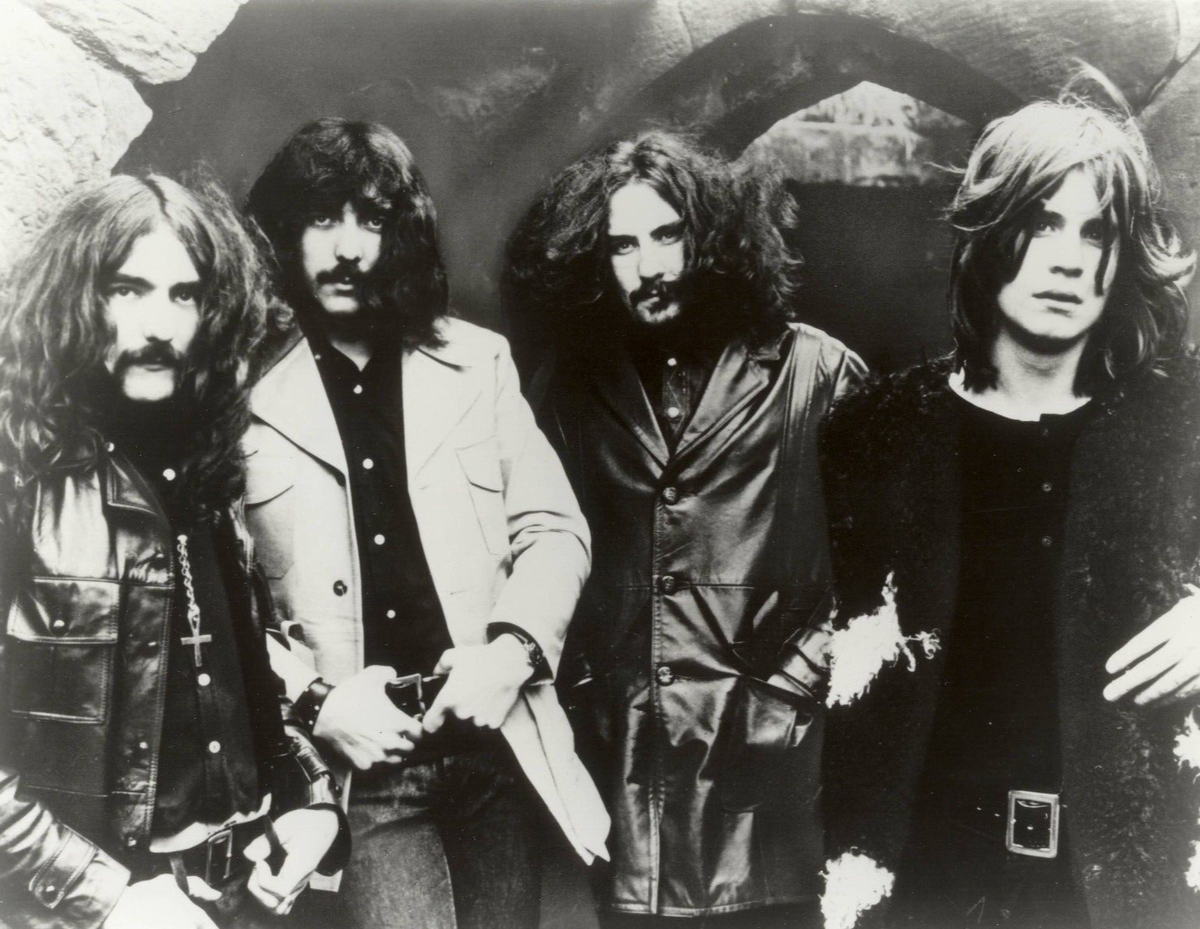 Black Sabbath Ozzy Osbourne Heavy Metal Black And White 8x10 Picture Celebrity P