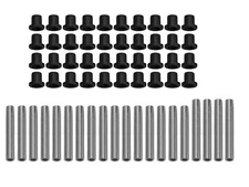 SuperATV Heavy Duty UHMW A Arm Bushing Kit for Kawasaki Mule Pro FXT / DXT / FXR