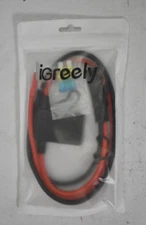 SAE Battery Connector 10 Gauge Wire SAE To O Ring Terminal 2 Pink Red/Black