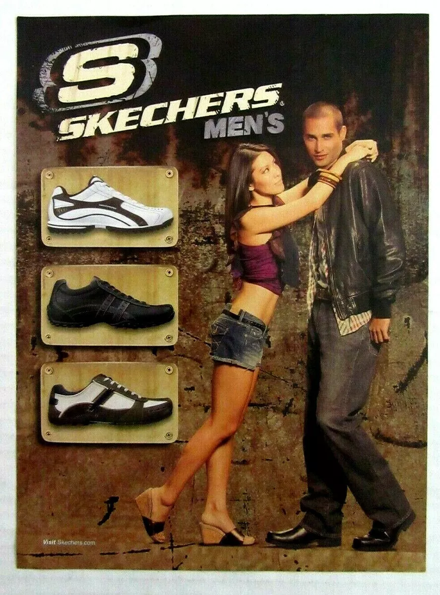 violento Natura Barry 2009 SKECHERS MEN&#039;S SHOES Magazine Ad | eBay