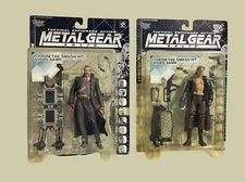 🔥 VTG~McFarlane Toys Metal Gear Solid ,REVOLVER OCELOT & LIQUID SNAKE🔥