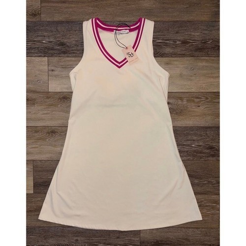 Robe De Tennis Sincerly Jules - Femme - Taille M - Noire - Polyester - Style Preppy