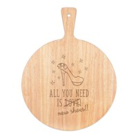 All You Need Is Love Neu Schuhe Pizza Brett Paddel Holz Mode Lustig