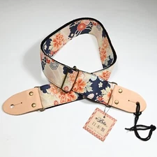 Aria Guitars Japanese Pattern Handmade Designer Strap, Japan - Brand New w/Tags