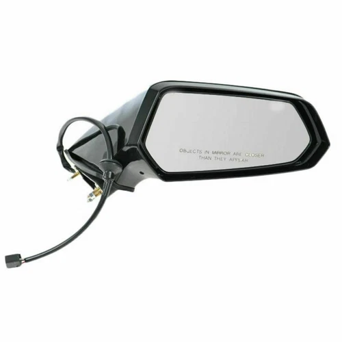 RH Right Passenger Mirror Power Smooth Black fits 2010 2015 Chevrolet Camaro
