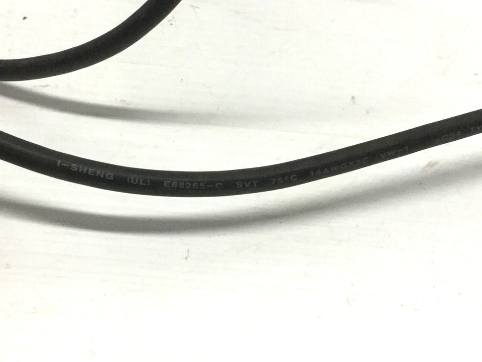 I-Sheng SP-305 Power Cord 3-Prong Right Angle E55943 6 FT - Image 3 of 4