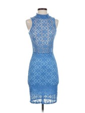 Coco Avante Women Blue Cocktail Dress XXS