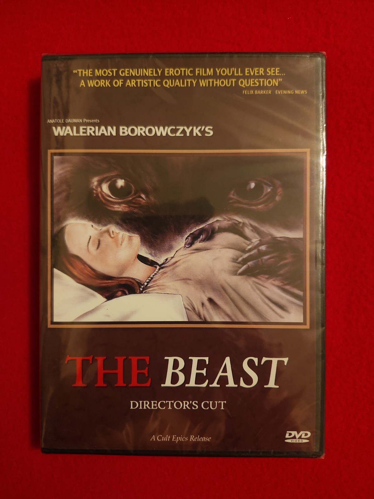 The Beast - Director's Cut DVD Out of Print RARE 1975 Cult Classic OOP - NEW