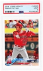 2018 Topps Update Shohei Ohtani Rookie Debut #US285 PSA 9 Rookie RC