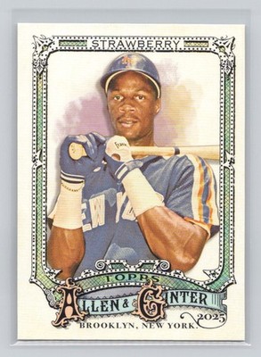 Darryl Strawberry 2025 Topps Allen & Ginter Baseball #192 New York